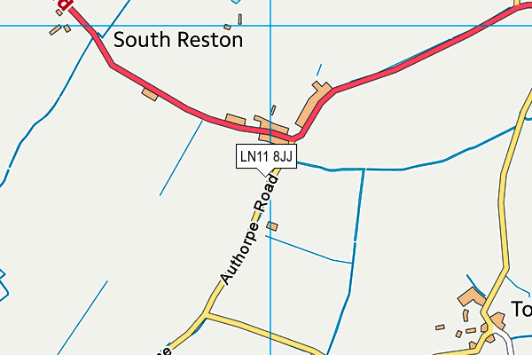 LN11 8JJ map - OS VectorMap District (Ordnance Survey) LN11 8JJ map - OS VectorMap District (Ordnance Survey)