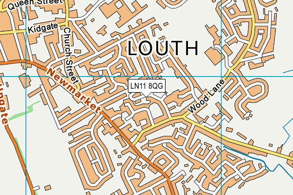 LN11 8QG map - OS VectorMap District (Ordnance Survey) LN11 8QG map - OS VectorMap District (Ordnance Survey)