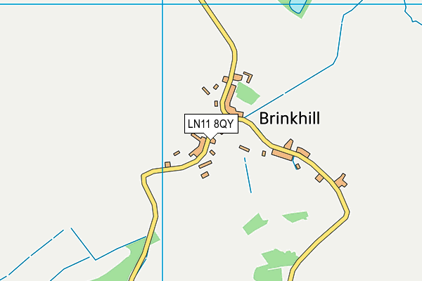 LN11 8QY map - OS VectorMap District (Ordnance Survey) LN11 8QY map - OS VectorMap District (Ordnance Survey)