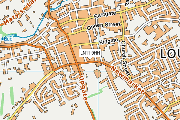 LN11 9HH map - OS VectorMap District (Ordnance Survey) LN11 9HH map - OS VectorMap District (Ordnance Survey)