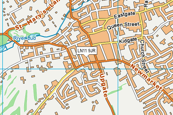 LN11 9JR map - OS VectorMap District (Ordnance Survey) LN11 9JR map - OS VectorMap District (Ordnance Survey)