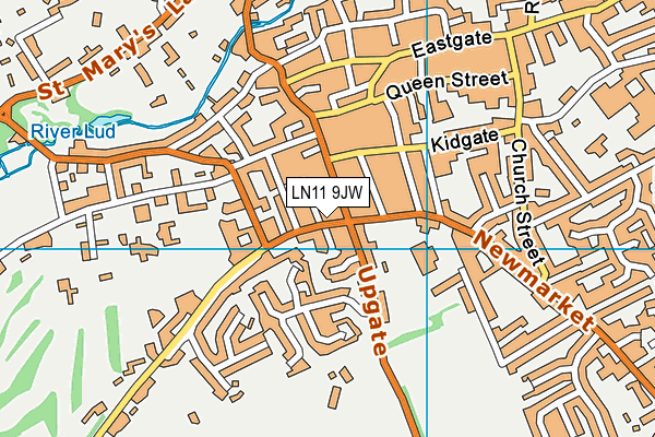 LN11 9JW map - OS VectorMap District (Ordnance Survey) LN11 9JW map - OS VectorMap District (Ordnance Survey)