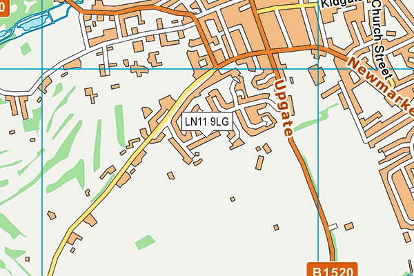 LN11 9LG map - OS VectorMap District (Ordnance Survey) LN11 9LG map - OS VectorMap District (Ordnance Survey)