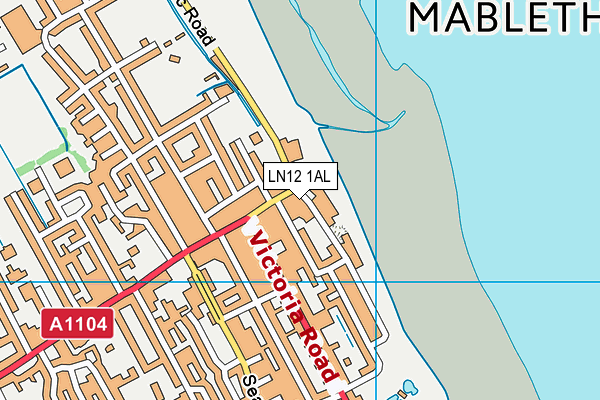 LN12 1AL map - OS VectorMap District (Ordnance Survey) LN12 1AL map - OS VectorMap District (Ordnance Survey)