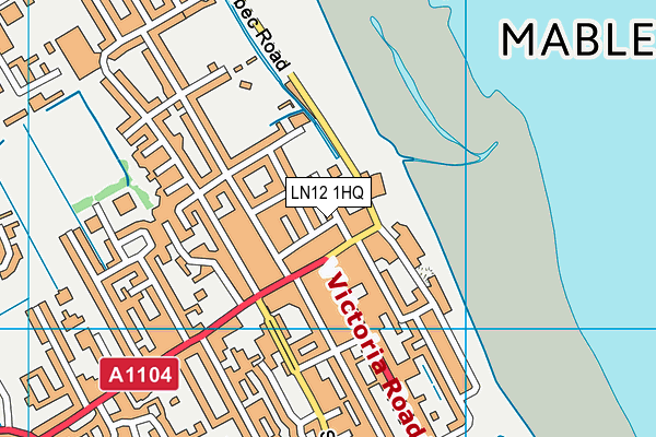 LN12 1HQ map - OS VectorMap District (Ordnance Survey) LN12 1HQ map - OS VectorMap District (Ordnance Survey)