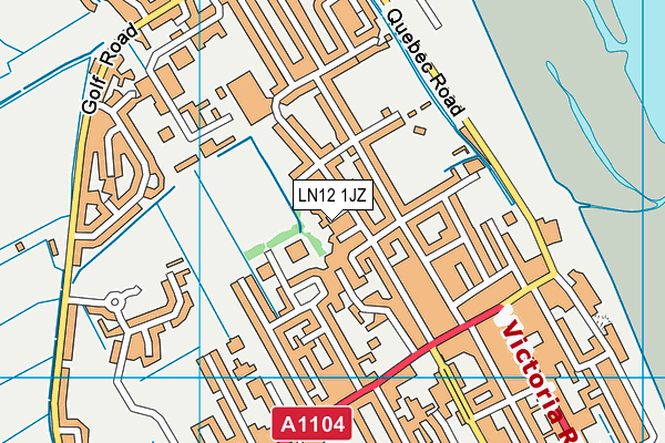 LN12 1JZ map - OS VectorMap District (Ordnance Survey) LN12 1JZ map - OS VectorMap District (Ordnance Survey)