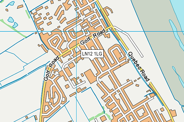 LN12 1LG map - OS VectorMap District (Ordnance Survey) LN12 1LG map - OS VectorMap District (Ordnance Survey)