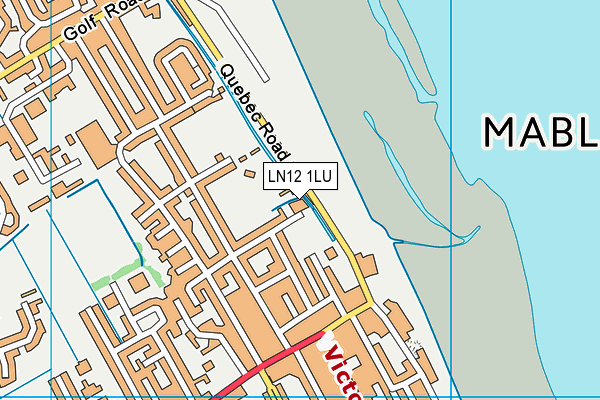LN12 1LU map - OS VectorMap District (Ordnance Survey) LN12 1LU map - OS VectorMap District (Ordnance Survey)