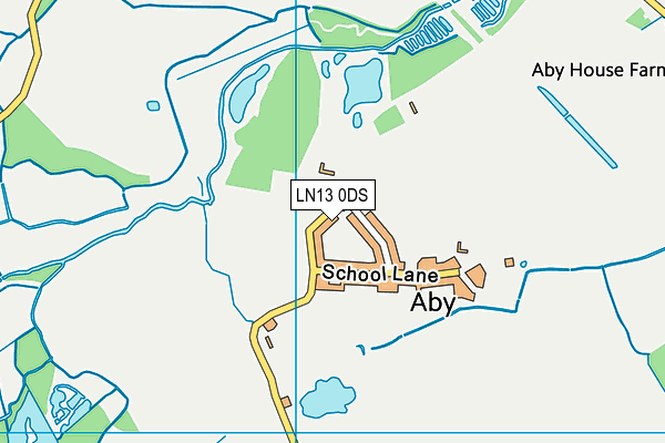 LN13 0DS map - OS VectorMap District (Ordnance Survey) LN13 0DS map - OS VectorMap District (Ordnance Survey)