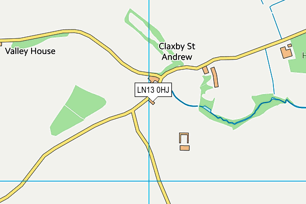 LN13 0HJ map - OS VectorMap District (Ordnance Survey) LN13 0HJ map - OS VectorMap District (Ordnance Survey)