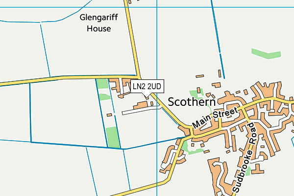 LN2 2UD map - OS VectorMap District (Ordnance Survey) LN2 2UD map - OS VectorMap District (Ordnance Survey)