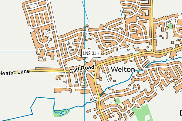 LN2 3JH map - OS VectorMap District (Ordnance Survey) LN2 3JH map - OS VectorMap District (Ordnance Survey)