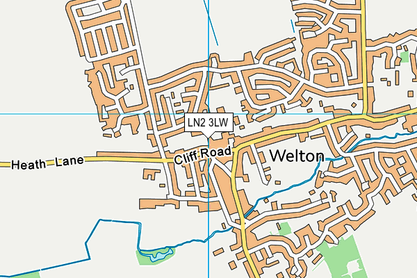 LN2 3LW map - OS VectorMap District (Ordnance Survey) LN2 3LW map - OS VectorMap District (Ordnance Survey)