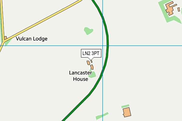 LN2 3PT map - OS VectorMap District (Ordnance Survey) LN2 3PT map - OS VectorMap District (Ordnance Survey)