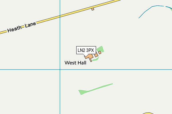 LN2 3PX map - OS VectorMap District (Ordnance Survey) LN2 3PX map - OS VectorMap District (Ordnance Survey)