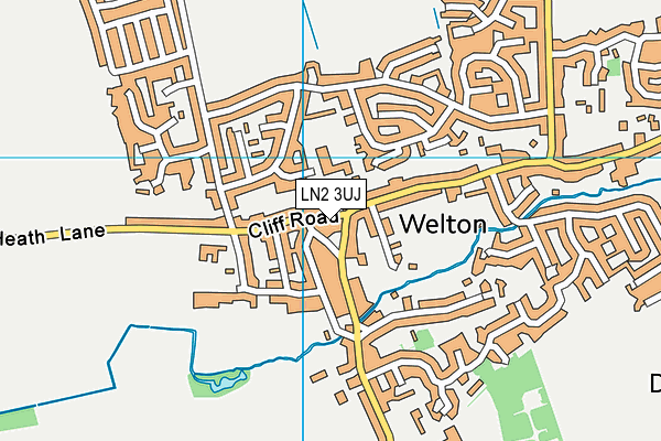 LN2 3UJ map - OS VectorMap District (Ordnance Survey) LN2 3UJ map - OS VectorMap District (Ordnance Survey)