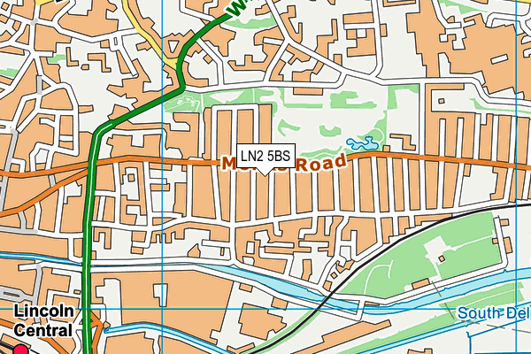 LN2 5BS map - OS VectorMap District (Ordnance Survey) LN2 5BS map - OS VectorMap District (Ordnance Survey)