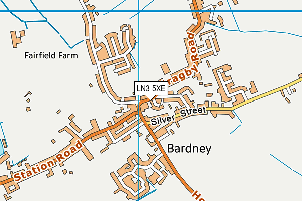 LN3 5XE map - OS VectorMap District (Ordnance Survey) LN3 5XE map - OS VectorMap District (Ordnance Survey)