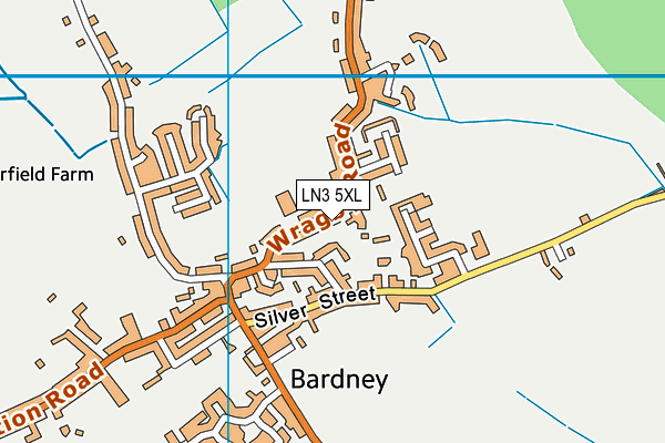 LN3 5XL map - OS VectorMap District (Ordnance Survey) LN3 5XL map - OS VectorMap District (Ordnance Survey)