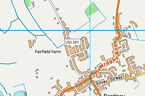 LN3 5XY map - OS VectorMap District (Ordnance Survey)