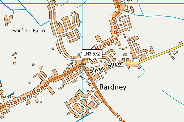 LN3 5XZ map - OS VectorMap District (Ordnance Survey) LN3 5XZ map - OS VectorMap District (Ordnance Survey)