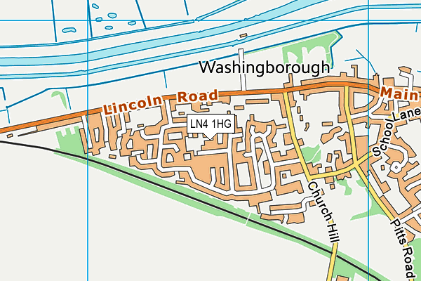 LN4 1HG map - OS VectorMap District (Ordnance Survey) LN4 1HG map - OS VectorMap District (Ordnance Survey)