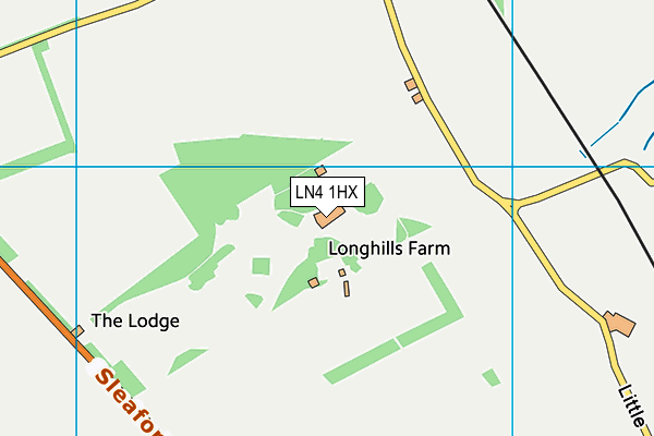 LN4 1HX map - OS VectorMap District (Ordnance Survey) LN4 1HX map - OS VectorMap District (Ordnance Survey)