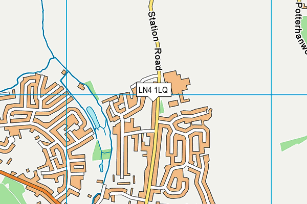 LN4 1LQ map - OS VectorMap District (Ordnance Survey) LN4 1LQ map - OS VectorMap District (Ordnance Survey)