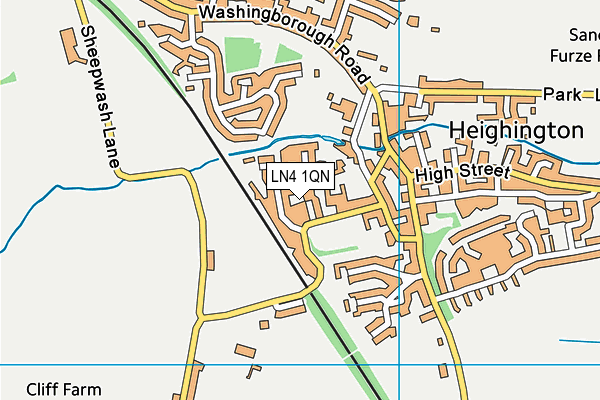 LN4 1QN map - OS VectorMap District (Ordnance Survey) LN4 1QN map - OS VectorMap District (Ordnance Survey)