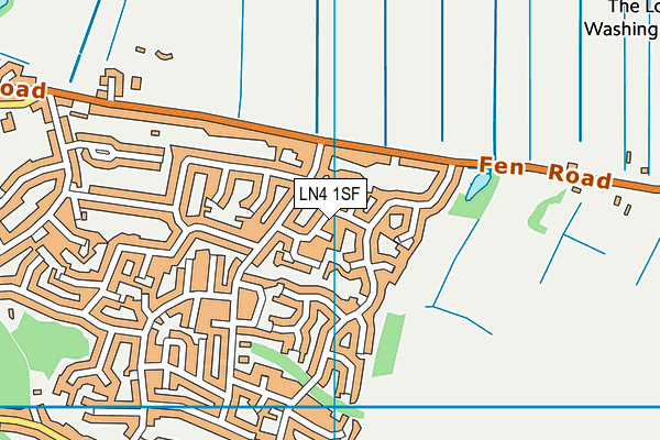 LN4 1SF map - OS VectorMap District (Ordnance Survey) LN4 1SF map - OS VectorMap District (Ordnance Survey)