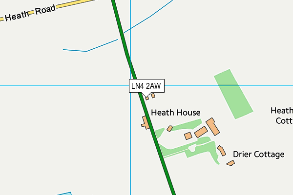 LN4 2AW map - OS VectorMap District (Ordnance Survey) LN4 2AW map - OS VectorMap District (Ordnance Survey)