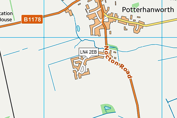 LN4 2EB map - OS VectorMap District (Ordnance Survey) LN4 2EB map - OS VectorMap District (Ordnance Survey)
