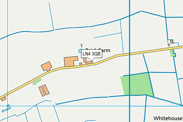 LN4 3QB map - OS VectorMap District (Ordnance Survey) LN4 3QB map - OS VectorMap District (Ordnance Survey)