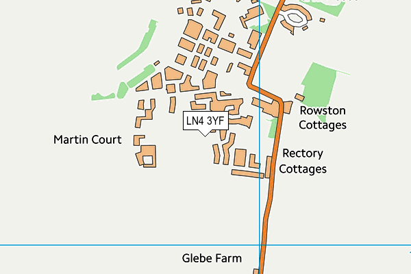 LN4 3YF map - OS VectorMap District (Ordnance Survey) LN4 3YF map - OS VectorMap District (Ordnance Survey)
