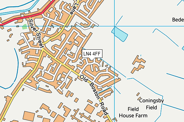 LN4 4FF map - OS VectorMap District (Ordnance Survey) LN4 4FF map - OS VectorMap District (Ordnance Survey)