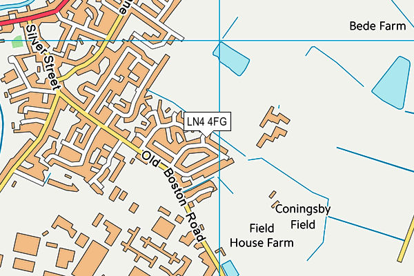 LN4 4FG map - OS VectorMap District (Ordnance Survey) LN4 4FG map - OS VectorMap District (Ordnance Survey)