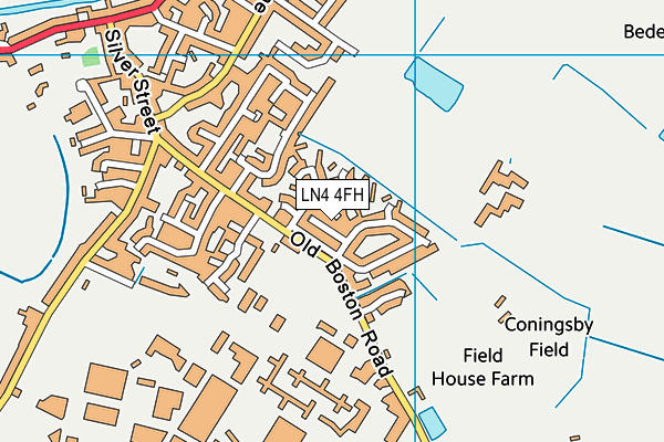 LN4 4FH map - OS VectorMap District (Ordnance Survey) LN4 4FH map - OS VectorMap District (Ordnance Survey)