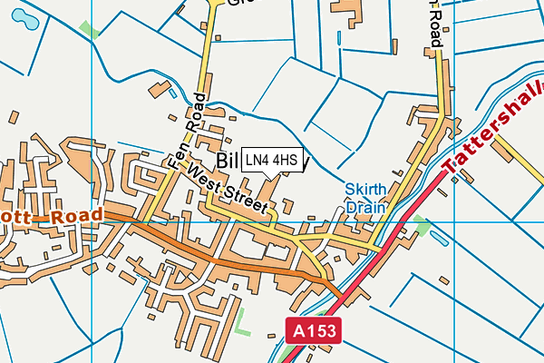 LN4 4HS map - OS VectorMap District (Ordnance Survey) LN4 4HS map - OS VectorMap District (Ordnance Survey)