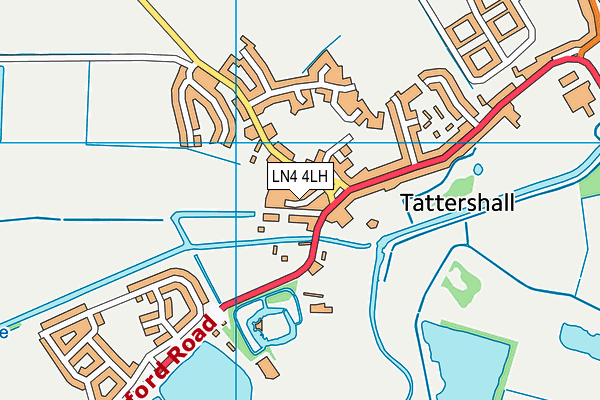 LN4 4LH map - OS VectorMap District (Ordnance Survey) LN4 4LH map - OS VectorMap District (Ordnance Survey)