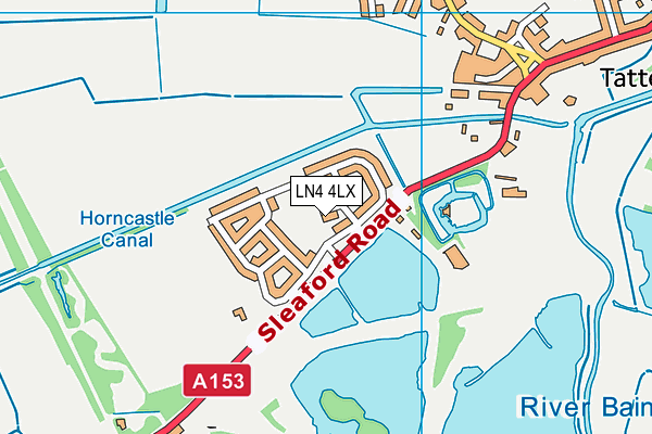 LN4 4LX map - OS VectorMap District (Ordnance Survey) LN4 4LX map - OS VectorMap District (Ordnance Survey)