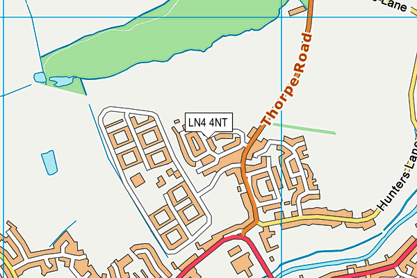 LN4 4NT map - OS VectorMap District (Ordnance Survey) LN4 4NT map - OS VectorMap District (Ordnance Survey)