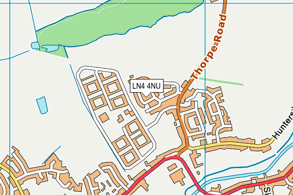 LN4 4NU map - OS VectorMap District (Ordnance Survey) LN4 4NU map - OS VectorMap District (Ordnance Survey)