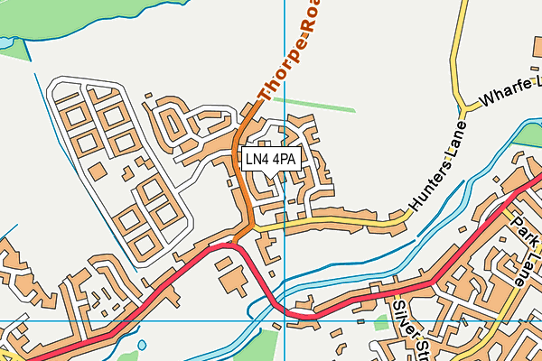 LN4 4PA map - OS VectorMap District (Ordnance Survey) LN4 4PA map - OS VectorMap District (Ordnance Survey)