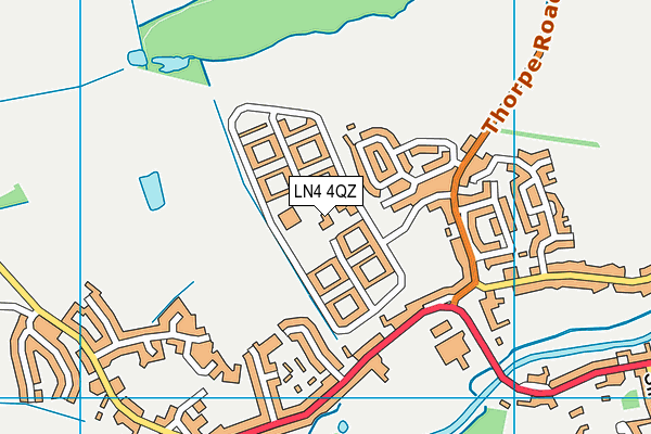 LN4 4QZ map - OS VectorMap District (Ordnance Survey) LN4 4QZ map - OS VectorMap District (Ordnance Survey)