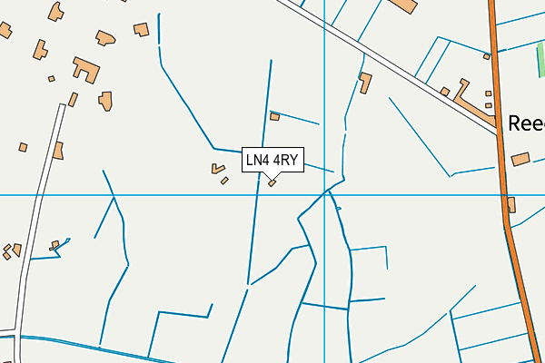 LN4 4RY map - OS VectorMap District (Ordnance Survey) LN4 4RY map - OS VectorMap District (Ordnance Survey)
