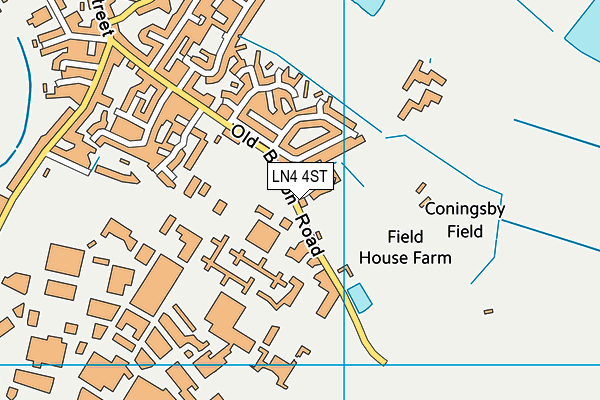 LN4 4ST map - OS VectorMap District (Ordnance Survey) LN4 4ST map - OS VectorMap District (Ordnance Survey)