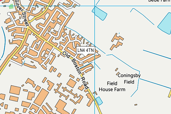 LN4 4TN map - OS VectorMap District (Ordnance Survey) LN4 4TN map - OS VectorMap District (Ordnance Survey)
