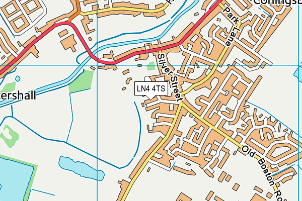 LN4 4TS map - OS VectorMap District (Ordnance Survey) LN4 4TS map - OS VectorMap District (Ordnance Survey)