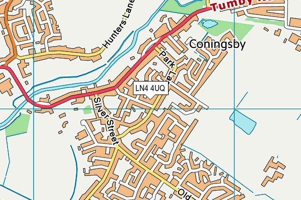 LN4 4UQ map - OS VectorMap District (Ordnance Survey) LN4 4UQ map - OS VectorMap District (Ordnance Survey)