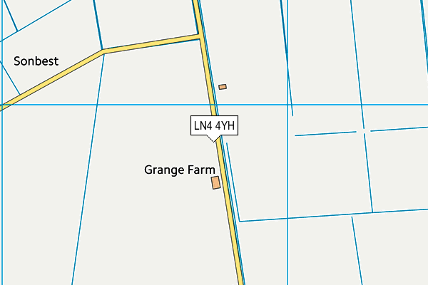 LN4 4YH map - OS VectorMap District (Ordnance Survey) LN4 4YH map - OS VectorMap District (Ordnance Survey)